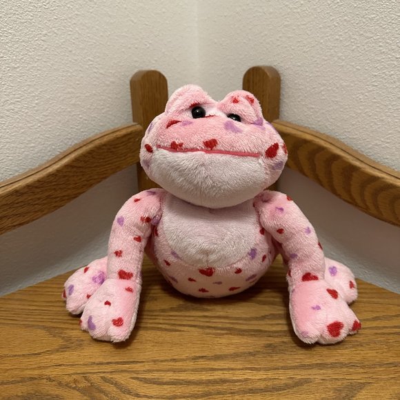 Webkinz Love Frog HM144 Plush Toy No Code - Picture 1 of 4